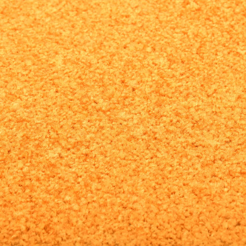 vidaXL narnacssárga kimosható lábtörlő 90 x 150 cm