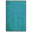 vidaXL ciánkék kimosható lábtörlő 120 x 180 cm