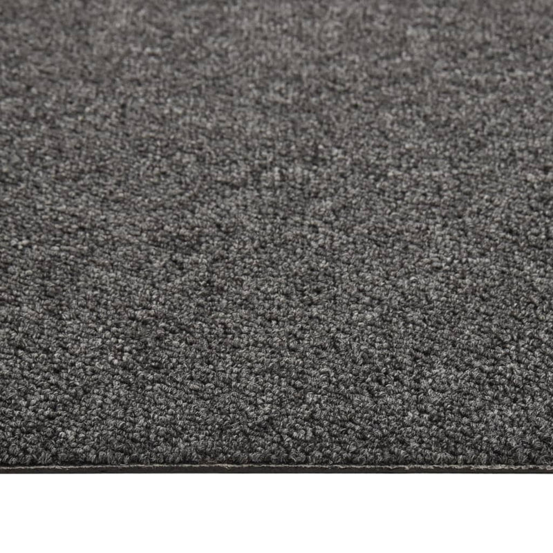 vidaXL 20 db antracitszürke szőnyegpadlólap 5 m² 50 x 50 cm