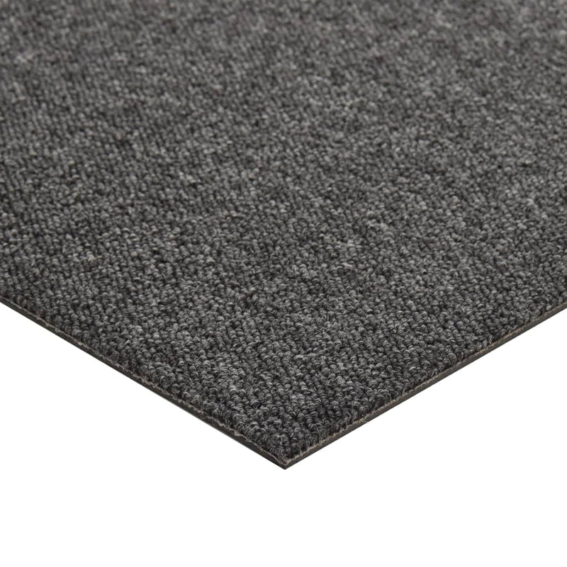 vidaXL 20 db antracitszürke szőnyegpadlólap 5 m² 50 x 50 cm