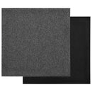 vidaXL Szőnyeg 20 pcs Antracit 50 x 50 cm 100% Polipropilén