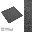 vidaXL Szőnyeg 20 pcs Antracit 50 x 50 cm 100% Polipropilén