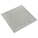 vidaXL Szőnyeg 20 pcs Világosszürke 50 x 50 cm 100% Polipropilén