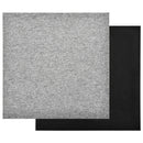 vidaXL Szőnyeg 20 pcs Világosszürke 50 x 50 cm 100% Polipropilén
