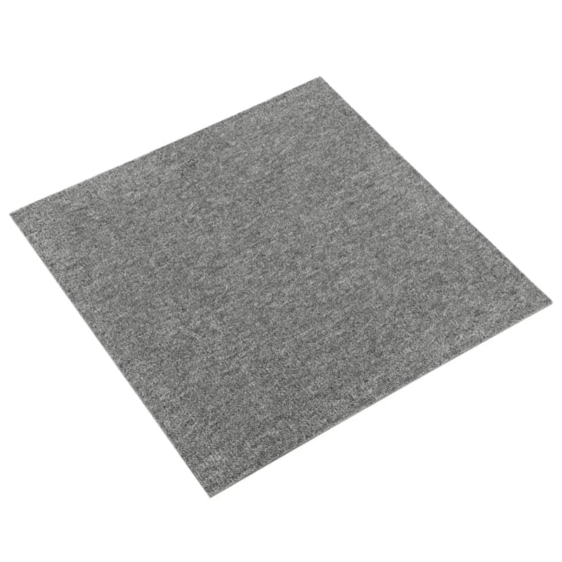 vidaXL 20 db szürke szőnyegpadlólap 5 m² 50 x 50 cm