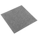 vidaXL Szőnyeg 20 pcs Szürke 50 x 50 cm 100% Polipropilén