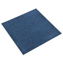 vidaXL Szőnyeg 20 pcs Sötét kék 50 x 50 cm 100% Polipropilén
