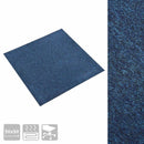vidaXL Szőnyeg 20 pcs Sötét kék 50 x 50 cm 100% Polipropilén