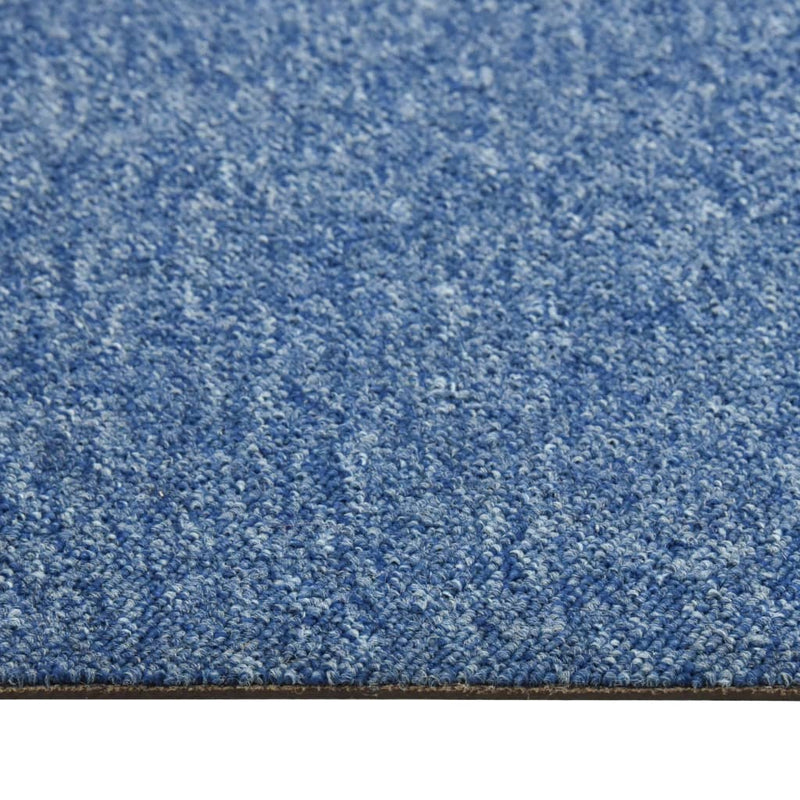 vidaXL 20 db kék szőnyegpadlólap 5 m² 50 x 50 cm