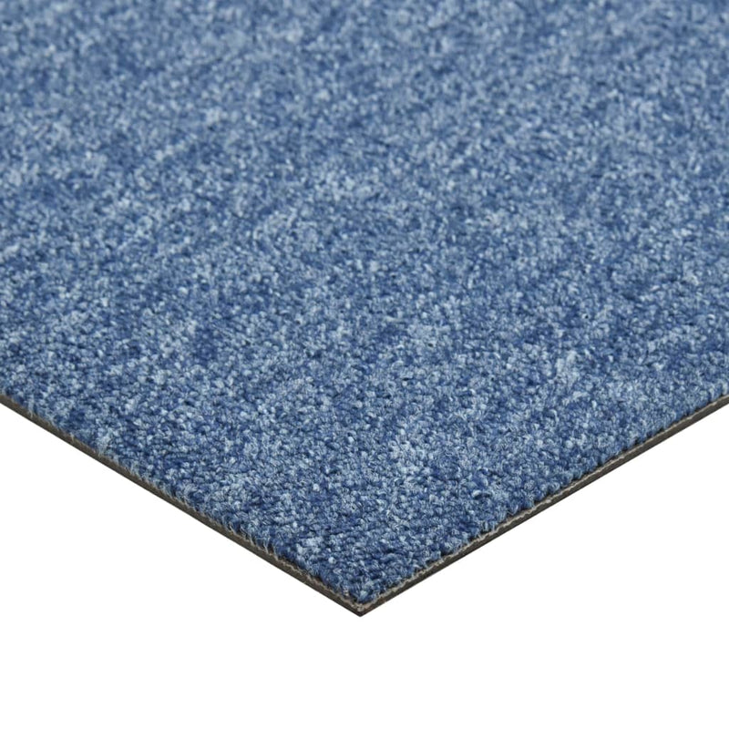 vidaXL 20 db kék szőnyegpadlólap 5 m² 50 x 50 cm
