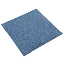 vidaXL Szőnyeg 20 pcs Kék 50 x 50 cm 100% Polipropilén