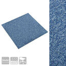 vidaXL Szőnyeg 20 pcs Kék 50 x 50 cm 100% Polipropilén