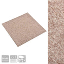 vidaXL Szőnyeg 20 pcs Bézs 50 x 50 cm 100% Polipropilén