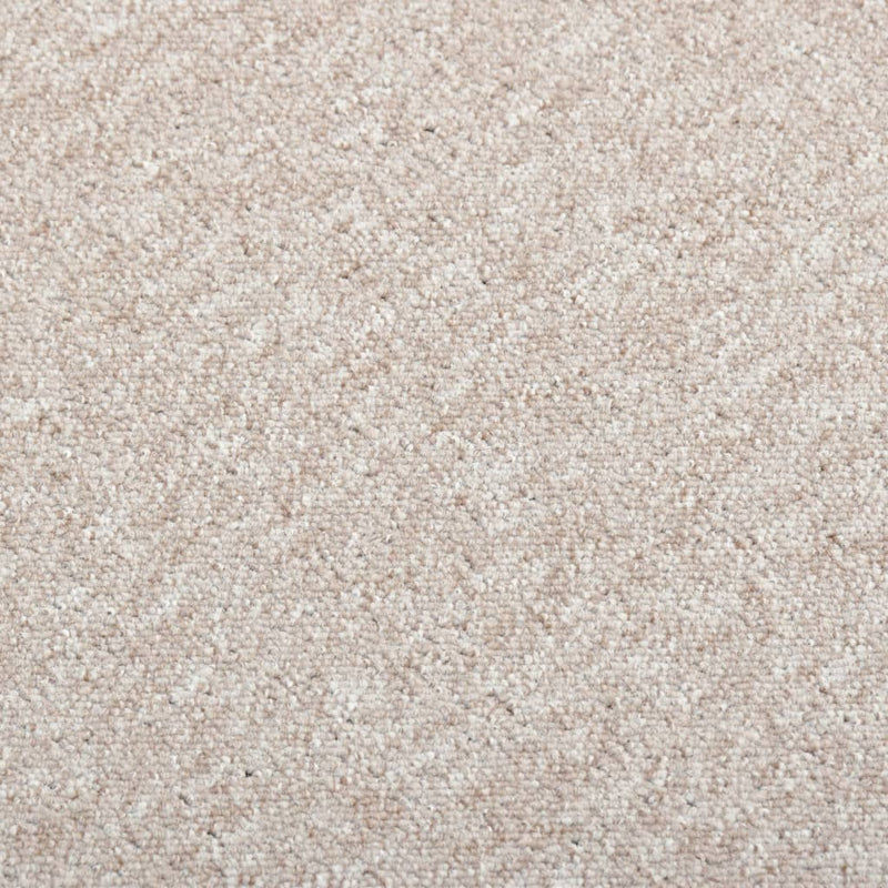 vidaXL 20 db világos bézsszínű szőnyegpadlólap 5 m² 50 x 50 cm
