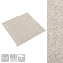vidaXL Szőnyeg 20 pcs Világos bézs 50 x 50 cm 100% Polipropilén