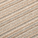 vidaXL Szőnyeg 20 pcs Csíkozott bézs 50 x 50 cm 100% Polipropilén