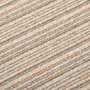 vidaXL 20 db csíkos bézs szőnyegpadlólap 5 m² 50 x 50 cm