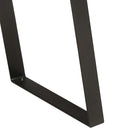 vidaXL természetes szélű tömör akácfa tálalóasztal 100 x 35 x 76 cm