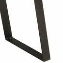 vidaXL természetes szélű tömör akácfa tálalóasztal 100 x 35 x 76 cm