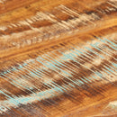 vidaXL fekete tömör újrahasznosított fa dohányzóasztal 68 x 68 x 30 cm