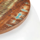 vidaXL fehér tömör újrahasznosított fa dohányzóasztal 68 x 68 x 30 cm