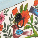 vidaXL kézzel festett tömör mangófa éjjeliszekrény 40 x 30 x 50 cm