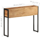 vidaXL tömör akácfa virágtartó 90 x 20 x 68 cm