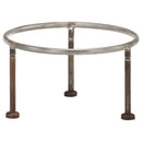 vidaXL rusztikus vas tűztál Ø 40 cm