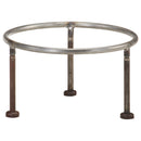 vidaXL színes rusztikus vas tűztál Ø 40 cm