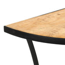 vidaXL tömör mangófa kisasztal 110 x 40 x 77 cm