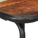 vidaXL 4 db tömör újrahasznosított fa bárszék