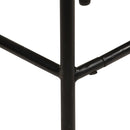 vidaXL 4 db tömör újrahasznosított fa bárszék