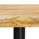 vidaXL 2 db tömör mangófa bárszék 76 cm