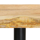 vidaXL 2 db tömör mangófa bárszék 66 cm