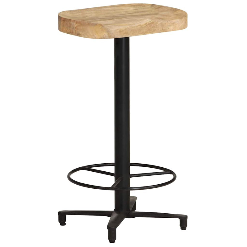 vidaXL 2 db tömör mangófa bárszék 66 cm