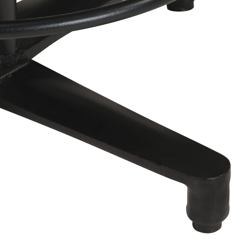 vidaXL 2 db valódi bőr bárszék 66 cm