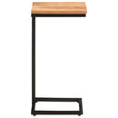 vidaXL 2 db tömör akácfa kisasztal 31,5 x 24,5 x 64,5 cm