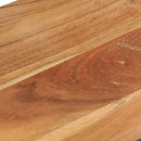 vidaXL 2 db tömör akácfa kisasztal 31,5 x 24,5 x 64,5 cm