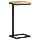 vidaXL 2 db tömör újrahasznosított fa kisasztal 31,5 x 24,5 x 64,5 cm