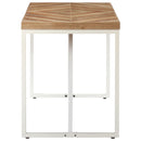 vidaXL tömör akác és mangófa étkezőasztal 120 x 60 x 76 cm