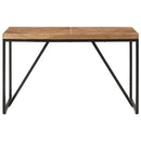 vidaXL tömör akác és mangófa étkezőasztal 120 x 60 x 76 cm