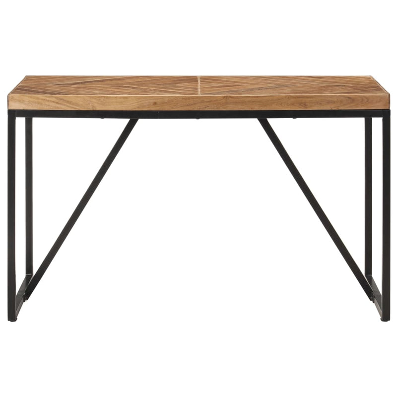 vidaXL tömör akác és mangófa étkezőasztal 120 x 60 x 76 cm