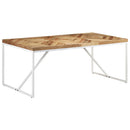 vidaXL tömör akácfa és mangófa étkezőasztal 180 x 90 x 76 cm