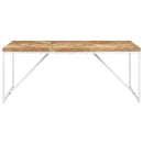 vidaXL tömör akácfa és mangófa étkezőasztal 180 x 90 x 76 cm