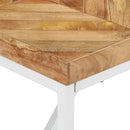 vidaXL tömör akácfa és mangófa étkezőasztal 180 x 90 x 76 cm