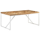 vidaXL tömör akácfa és mangófa étkezőasztal 180 x 90 x 76 cm
