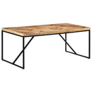 vidaXL tömör akácfa és mangófa étkezőasztal 180 x 90 x 76 cm
