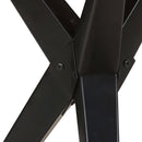 vidaXL tömör akácfa étkezőasztal 160 x 80 x 76 cm