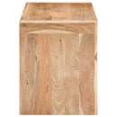 vidaXL tömör akácfa pad 110 x 38 x 46 cm