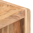 vidaXL tömör akácfa pad 110 x 38 x 46 cm